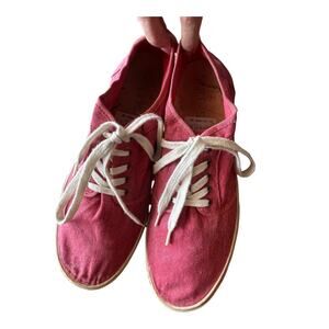 Sole society Pink Canvas Sneakers